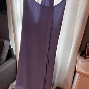 dark purple dress, small, never worn, good length